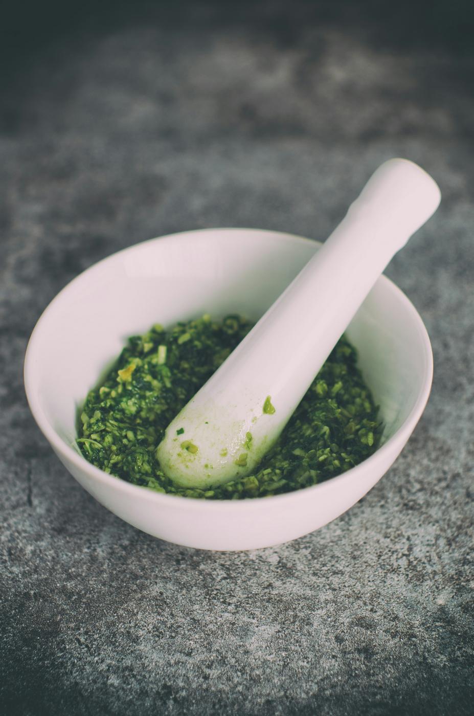 Pesto making class